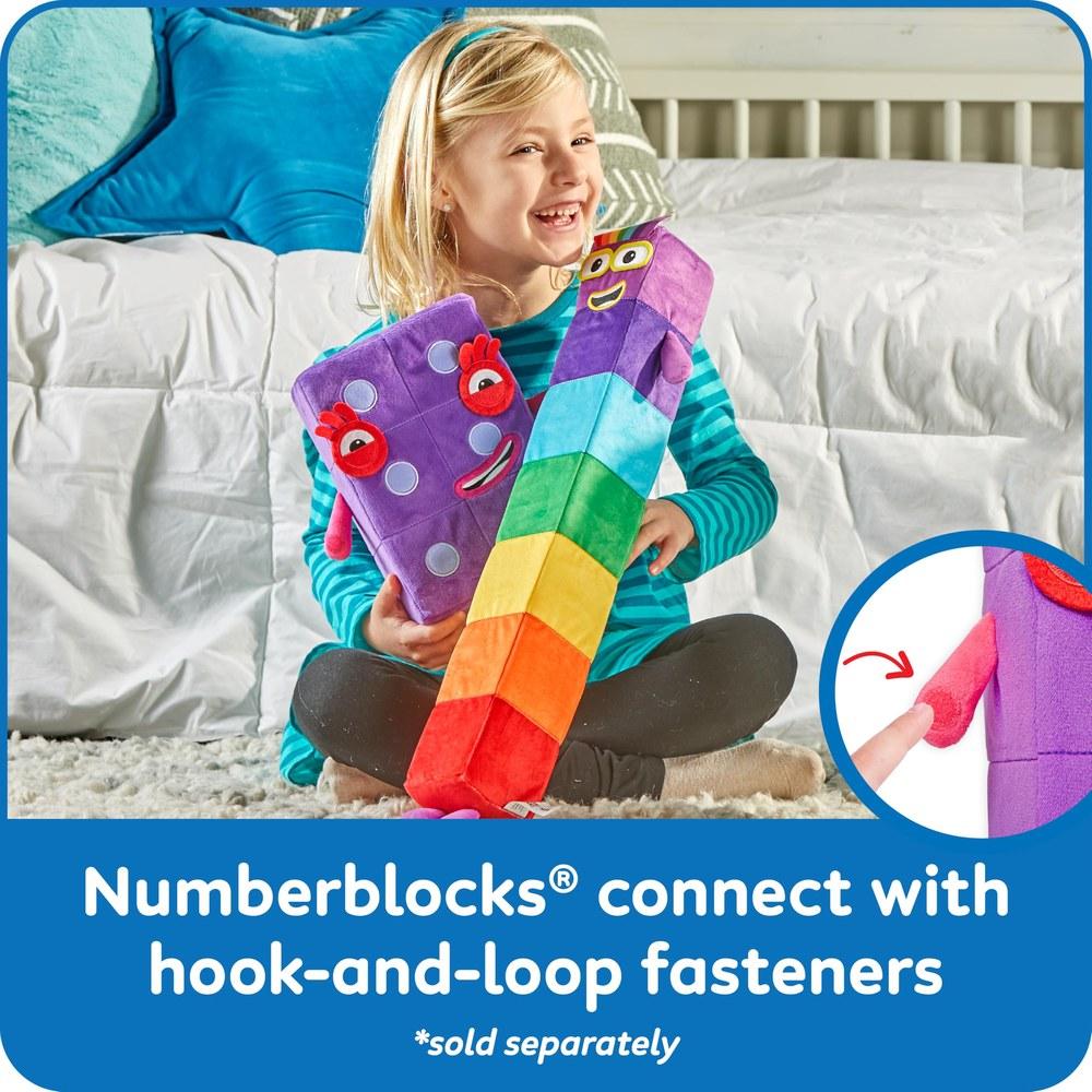 Плюшевая игрушка Numberblocks Шесть 96935 Официальный продукт