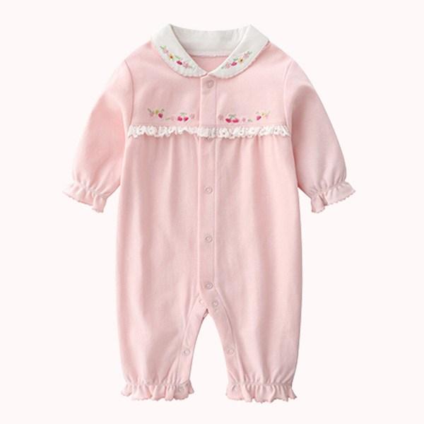 Joy Multi Baby Macaroon Sirring Long -sleeved Spacewear Size 3M, Korea Best Childrens Clothes