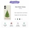 For iPhone 17 Case Christmas Tree Pattern Printing Straight Edge TPU Phone Back Cover