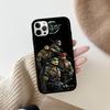 Cartoon N-Ninja T-Turtles For IPhone 17 16 15 14 13 12 11 Mini Pro Max Plus PC+TPU Back Phone Cover
