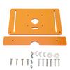 Router Table Plate Woodworking Insert Wood Trimming Milling Tools with Accessories