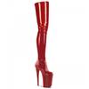 20CM High-heeled Patent Leather Women's Boots, Sky-high Knee-high Heels, Nightclub Knee-high Boots, Boots YKC