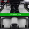 Car Floor Mats For Nissan TIIDA Auto Carpets Foot Coche Accessorie