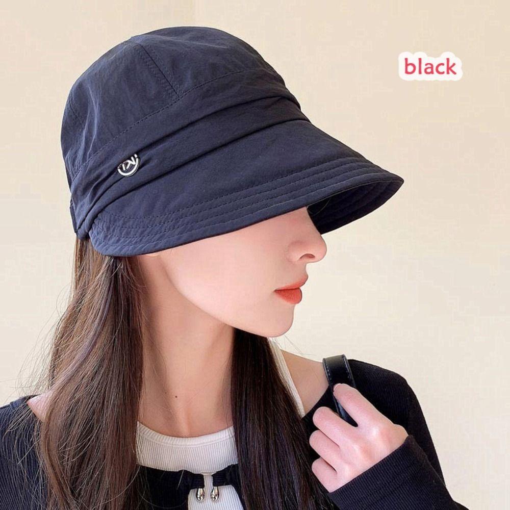 Регулируемые бейсболки с большим козырьком, простая солнцезащитная шляпа, женские, мужские