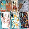 Чехол с жирафом для Xiaomi Redmi 14C 13C 12C 10C Redmi Note 14 13 11 9 10 12 Pro 9S 10S 11S 12S