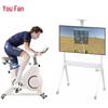 YOUFAN 50-inch Immersive Fitness Exercise Bike CN plug (adapter included)