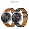 20mm 22mm Band For Samsung Galaxy Watch 6/4 Classic 5 pro/Active 2 44mm 40mm Sport Leather Bracelet Huawei GT 4-3-Pro-2-2e Strap
