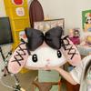 Мультяшная плюшевая сумка через плечо Sanrio Kuromi My Melody большой вместимости для повседневного использования