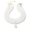 Wedding Jewelry Accessories Irregular Shape Pearls Pendant Korean Style Choker Women Necklace