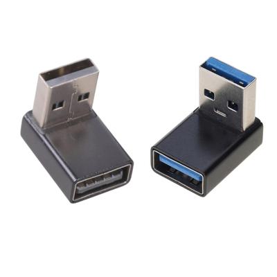 2 шт. USB 3.0 Угловой Разъем Верхняя и Нижняя Ориентация для Экономии Места для Ноутбука ПК Малой Электроники