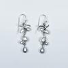 Sterling Silver Tree Branch Earrings: Dainty Handmade Dangle Jewelry