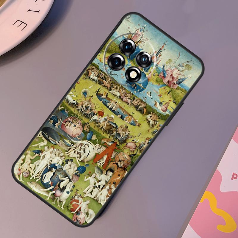 Hieronymus Bosch Art Painting Case For OnePlus Nord CE 5 2 3 4 Lite N30 N20 OnePlus 15 13 12 11 9 10 Pro 13R 10T 13T Cover