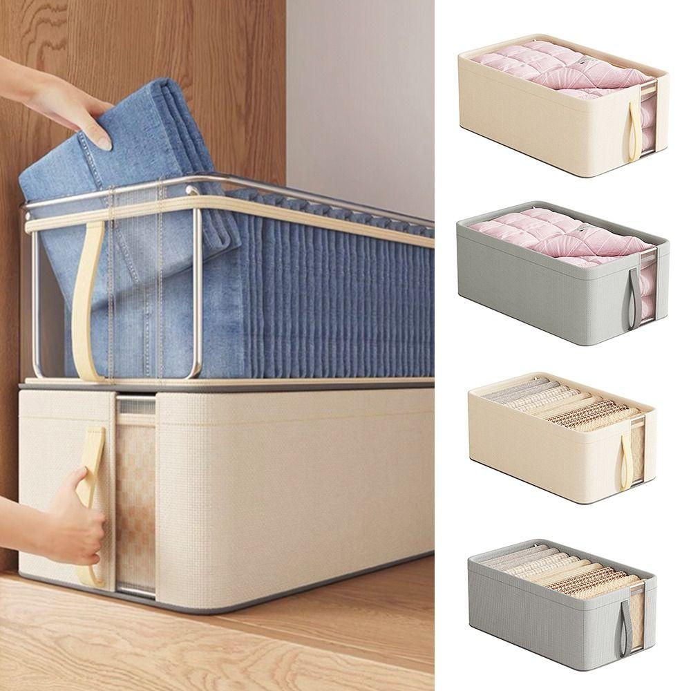 Thickened Pull-out Storage Box Wardrobe Storage Organizers for T-Shirts Jeans Underwear