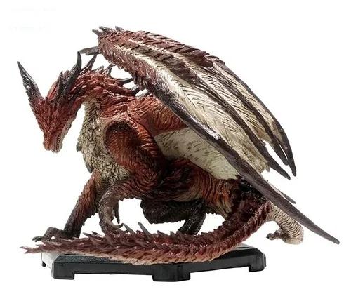Оригинальная Масштабная Модель Monster Hunter Rise of Dawn Серия Изумительный Черный Дракон Сафи'джива Фигурка-Игрушка