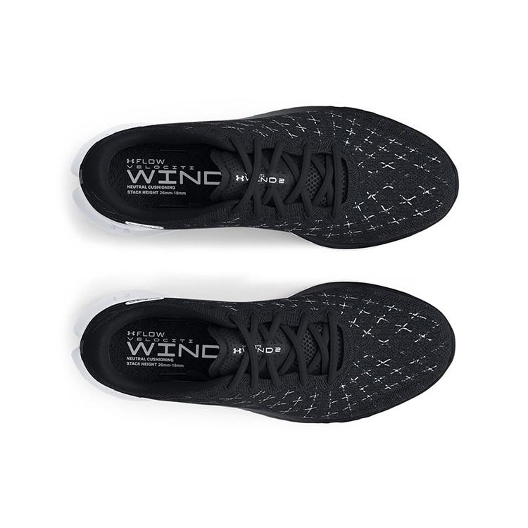 (WMNS) Under Armour Flow Velociti Wind 2 CN 'Black White' Women's 3025662-003