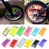 Universals Dirt Bikes Motocross Front Rear Wheel Spokes Cover 24cm Tube Decorations