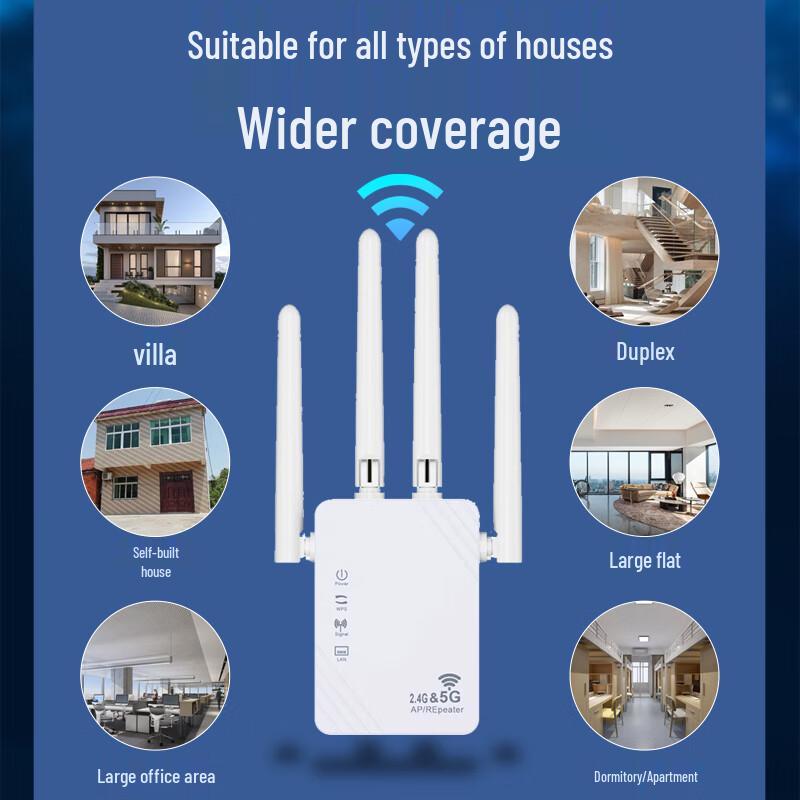 Wi-Fi репитер и усилитель сигнала Tengfei (Китайская версия)