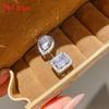 Modern Copper Zircon Geometric Ring For Women Stylish Accessory