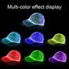LED Hat Light Up Baseball Cap Flash Glow Hat USB Rechargeable Hip-Hop Luminous Hat Halloween Flashing Cap