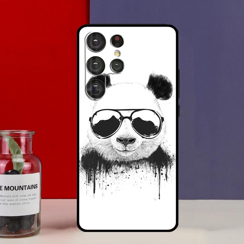 Мультяшный Милый Медведь Панда Чехол Для Samsung Galaxy S25 Ultra S9 S10 S20 S21 FE S22 S23 Plus S24 Ultra Чехол Для Телефона