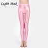 Сексуальные блестящие леггинсы для йоги с высокой талией для женщин, блестящие атласные глянцевые леггинсы длиной 9/10