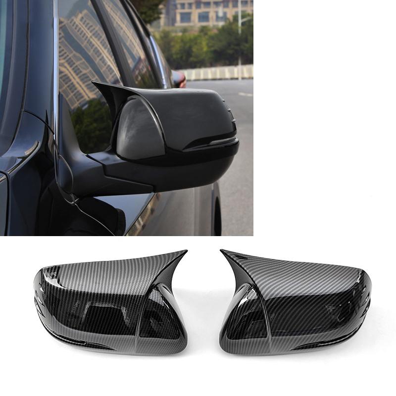 Rearview Mirror Cover Carbon Fiber Decorative Sticker Suitable For Honda Haoying Niujiao 12-21CRV Mirror Housing