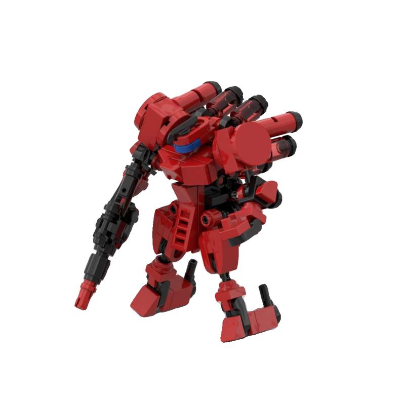 Mecha Warrior Blocks Model Boy Toys MOC Robot Action Anime Figure Building Blocks Kids Toys DIY Assembly Bricks Toy For Children