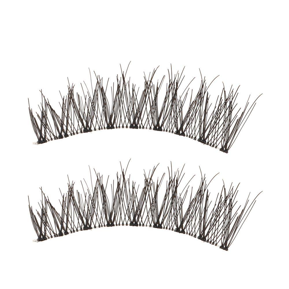 5 Pairs Beauty Makeup Black Cross Thick False Fake Eyelashes Eye Lashes Extension