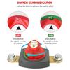 Portable 12-48V Battery Disconnect Switch Brass On/Off Battery Isolator Power Cut Master Isolator For Cars/Rvs/Boats