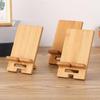 Bamboo Phone & Tablet Charging Stand with Printed Logo