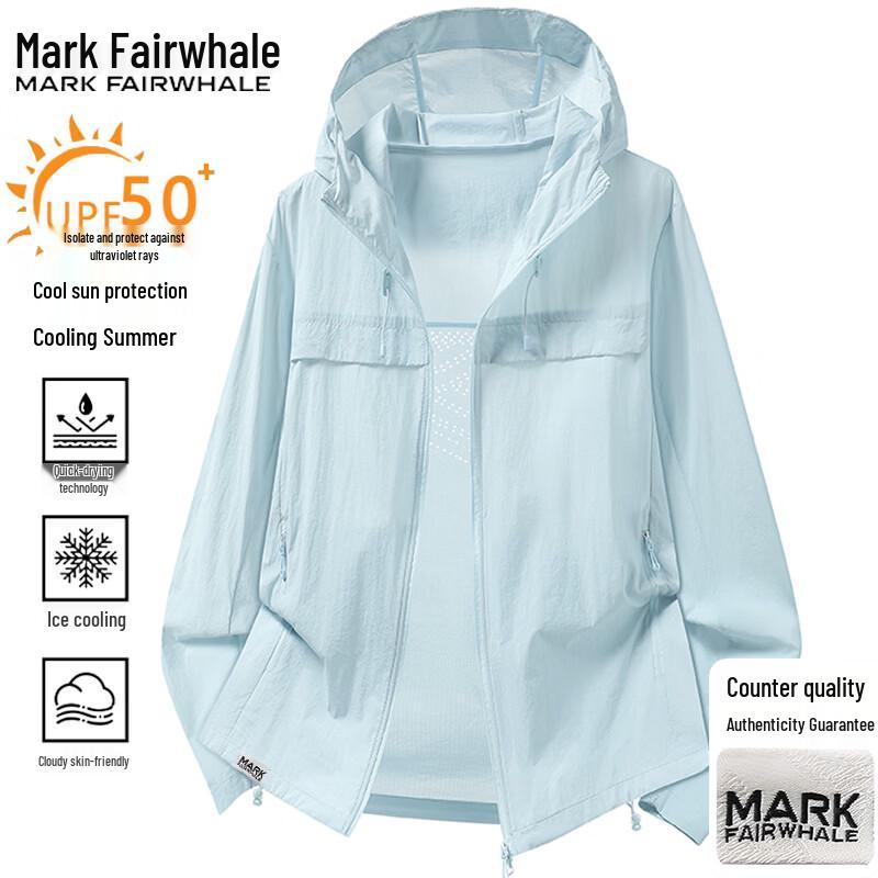 Mark Fairwhale Мужская легкая куртка для защиты от солнца