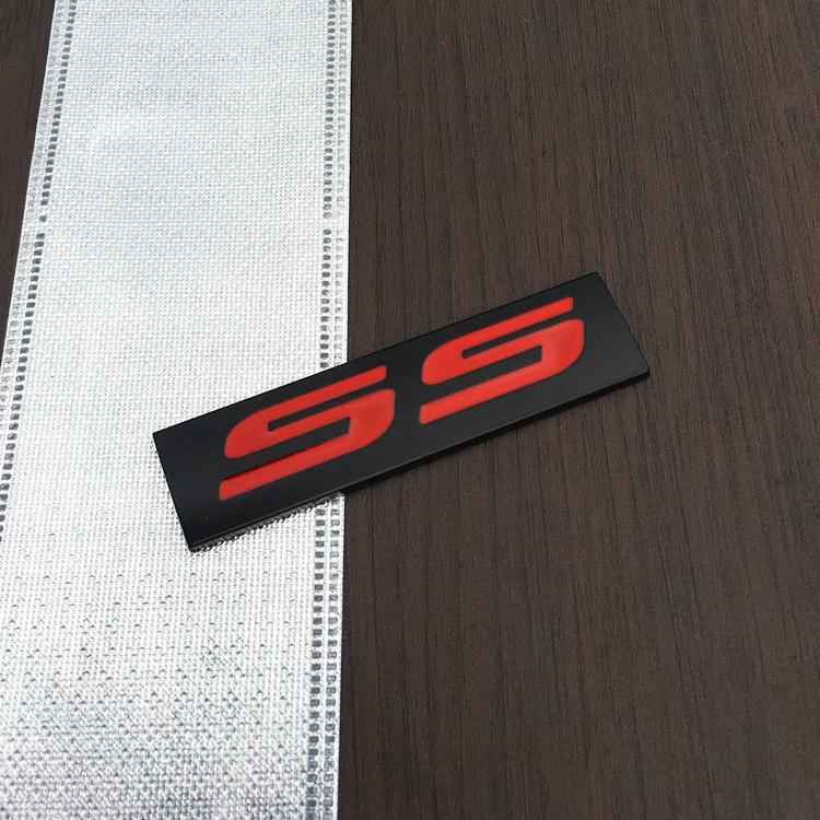 Automotive 3D Turbocharged Hybrid AWD Metal Car Sticker V6 V8 Ss Displacement Decorative Tailgate GT