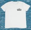 Pocket Crown T Shirt - King Crown - Queen Crown - %100 Premium Cotton