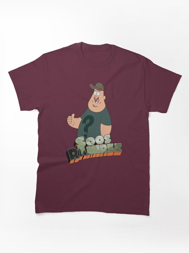 Gravity Falls Soos Ramirez Gravity Falls Font Classic T-Shirt
