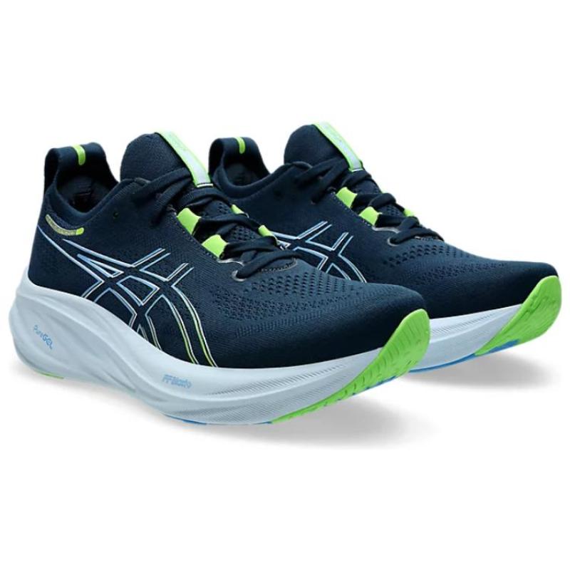 Asics Кроссовки Gel Nimbus 26 Wide 'French Blue Electric Lime' 1011B795-400