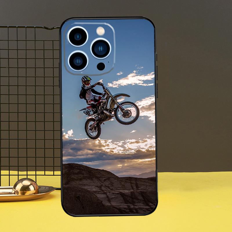 Чехол для телефона Sport Мотоцикл Мотокросс Для iPhone 13 12 14 11 16 15 Pro Max Plus Mini 7 8 X XR XS Max Чехол
