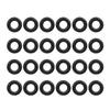 24PCS Outboard O Ring Seals Kit Rubber Replacement for Evinrude 90 175 Horsepower 60 Degree Carbureted Motors