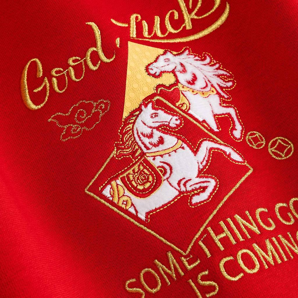 Anta Худи серии Good Things Happen Life Весна 2026 Мужской свитшот Темно-красный 152618707N-1