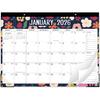 2026 Desk Calendar - 12 Months Calendar 2026, JAN.2026 - DEC.2026, 14.6" x 11.5", Desktop Calendar 2026 with Blank Blocks, Cutting Line, Corner