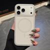 Свежий и Милый Магнитный Чехол-Мороженое для iPhone 17 Pro Max - Однотонный Желейный Чехол для Apple 16