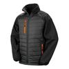 Result Mens Black Compass Padded Soft Shell Jacket