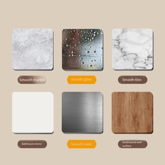 Подвесная вешалка для полотенец с присоской, прочная, несущая, простая установка, настенное крепление для ванной комнаты, держатель для полотенец для рук