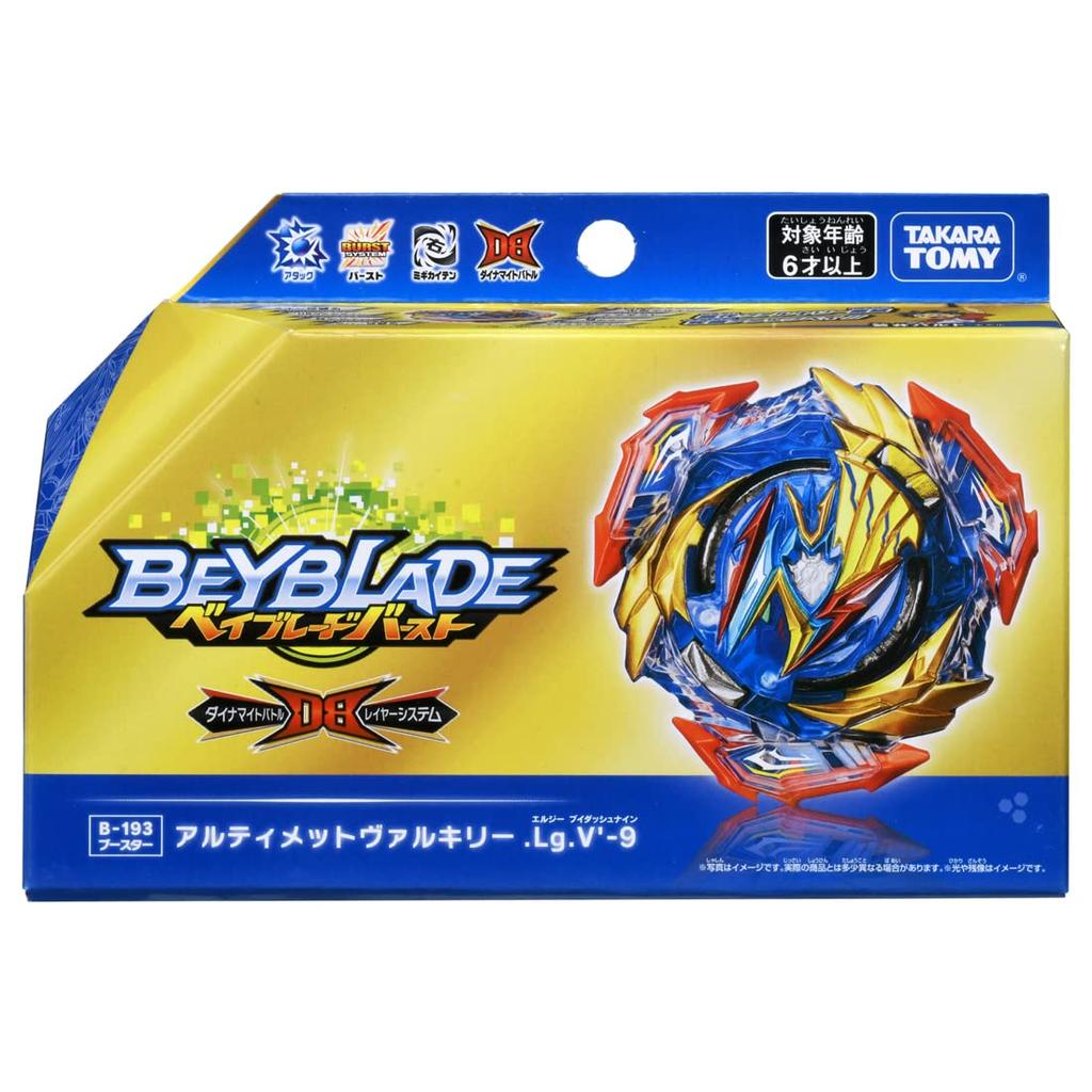 TAKARA TOMY Пластиковый Beyblade Burst Booster Ultimate B-193 Valkyrie.Lg.V'-9