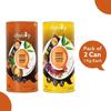 Чай Chaizup Premium 1 Min Instant Assorted Tea Pack - 1 кг банки (Упаковка из 2 шт.) | Ароматизаторы шафрана и имбиря | Приблизительно. 144 порции | 2 кг