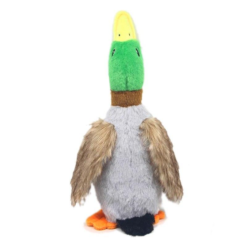 Плюшевые игрушки для домашних собак Пищащий пингвин Корова Лев Формы Интерактивные Игрушки для щенков Собака Жевать Пищащие Свистящие Вовлеченные Белка Игрушки для домашних животных