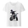 Funny Rider  T-shirt for  Men  Top  Casua Vintage     Graphic T Shirts  Boy   Harajuku  Street Fashion Camisa
