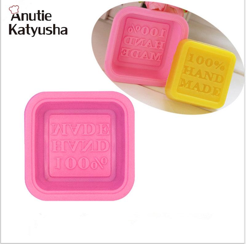 Силиконовая духовка DIY формы для мыла милые ремесленные художественные квадратные формы для мыла ручной работы Изготовление плесени