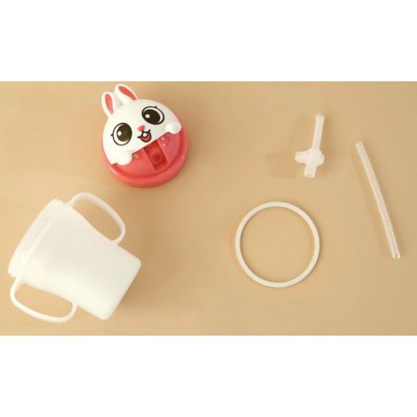 Соломенная чашка Edison Friends с защитой от проливания 3, Rabbit Raney, 1 шт, 200 мл