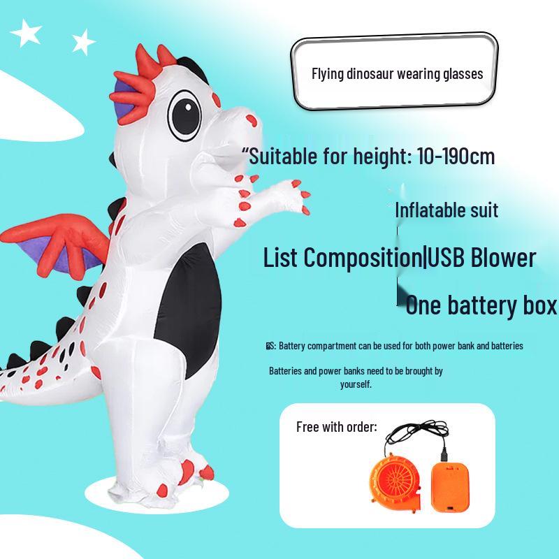 Inflatable Adult Mascot Costume for Creative Dance and Pranks