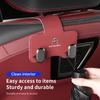 OCDK9 Car Rear Seat Double Head Storage Hook Headrest Hanger Clip For Citroen Jumper Celysee Cactus Picasso Aircross Saxo Grand